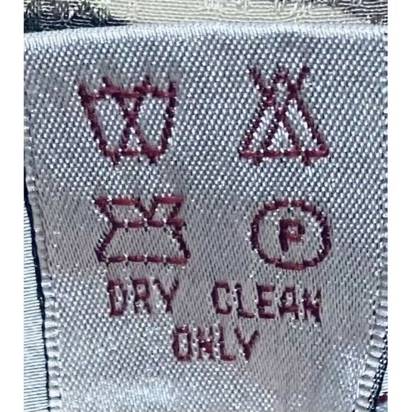 Adrianna Papell Animal Print Top Womens Size 12 100% Silk Button Front Jacket - Picture 5 of 5